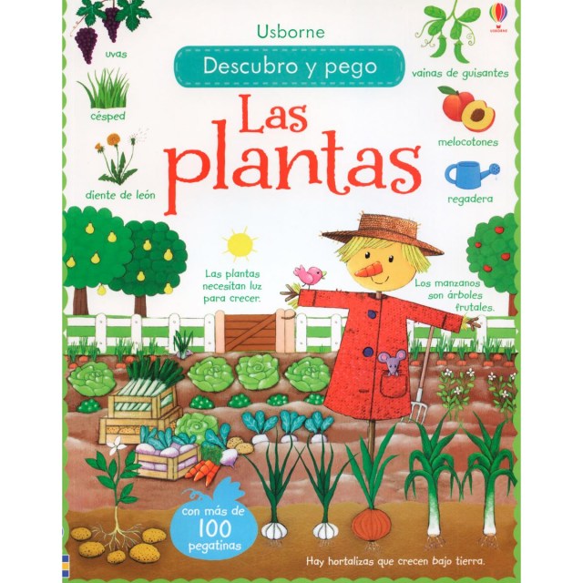 Descubro-pego-Las-plantas-9781474908009