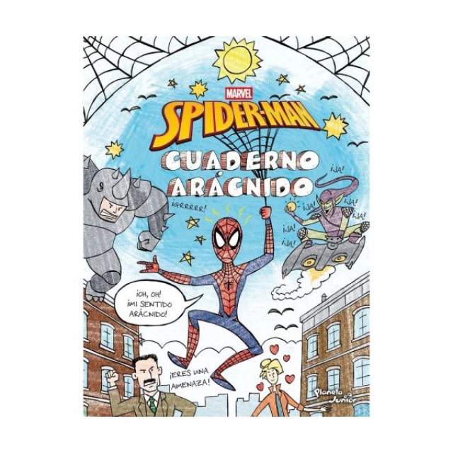 Spiderman-Cuaderno-aracnido-9789566471417